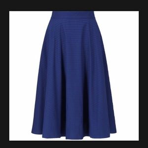 Uniqlo Circular Skirt In Blue
